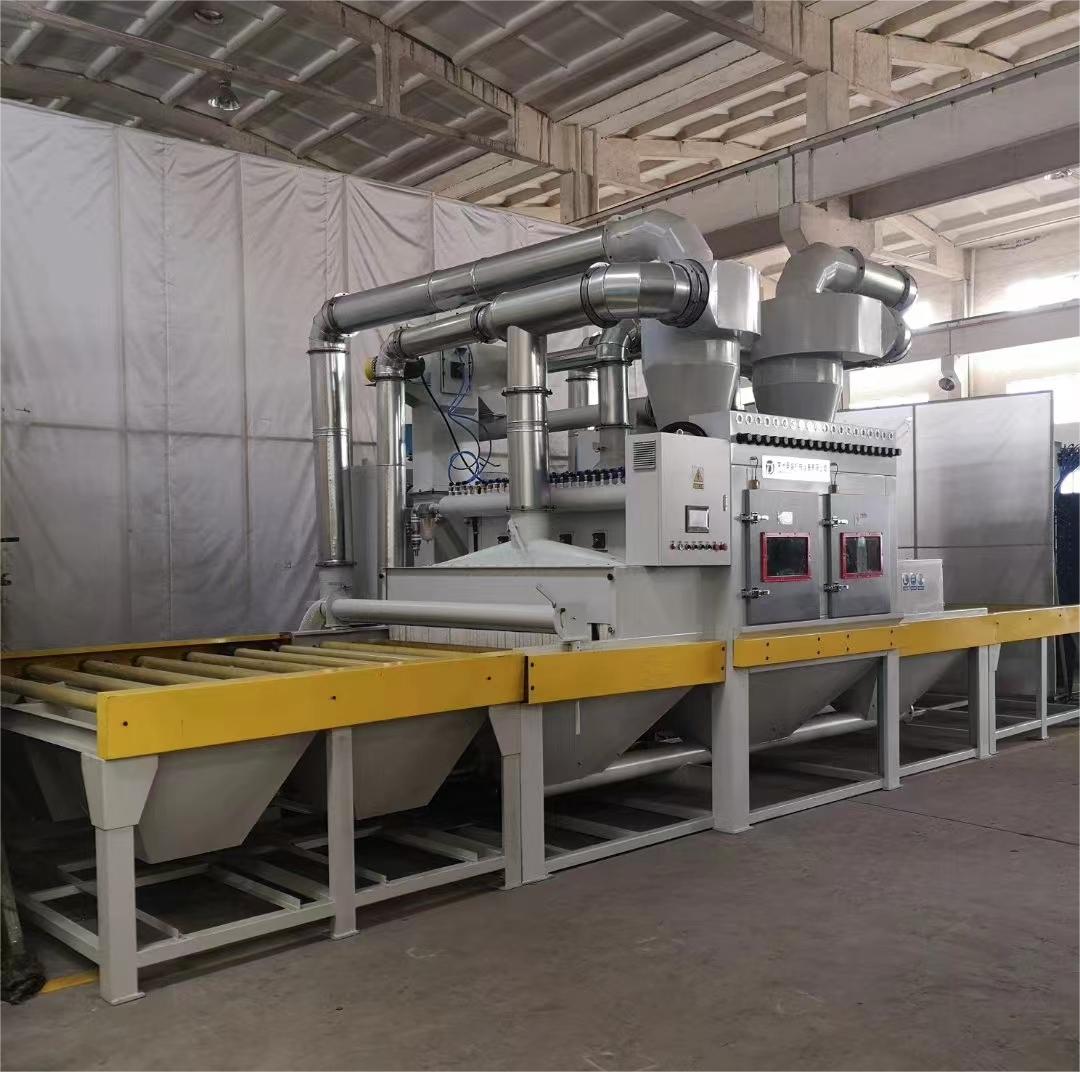 揭阳抛丸机跑砂是什么原因