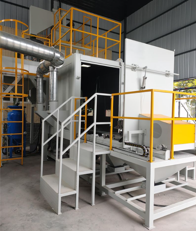 揭阳全自动喷砂机 实现无人化高效生产