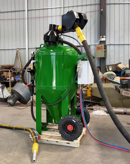 揭阳移动式喷砂机 户外施工效率翻倍