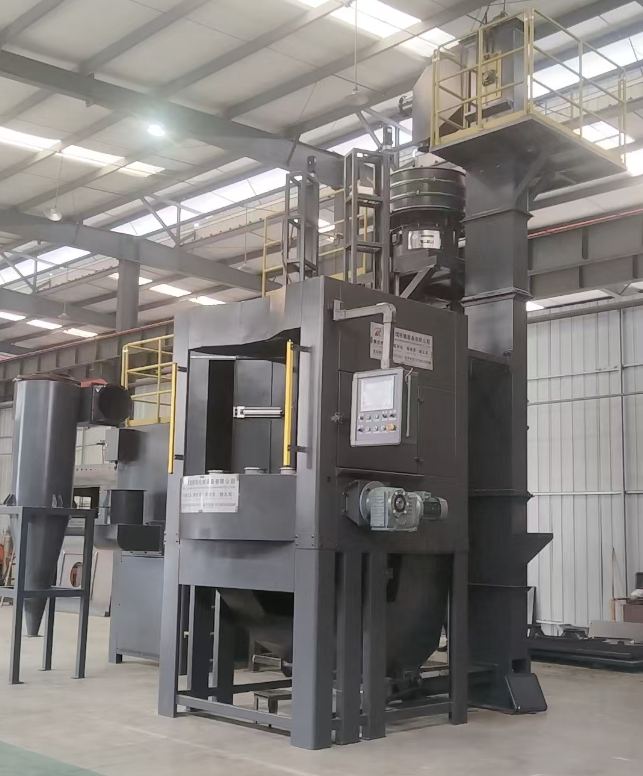 揭阳转盘式喷砂机 提升圆形工件处理效率